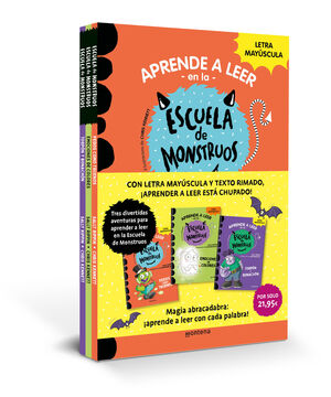 PACK ESCUELA DE MONSTRUOS LIBROS 7, 8 Y 9