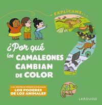 ¿POR QUE LOS CAMALEONES CAMBIAN DE COLOR?