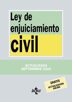 LEY ENJUICIAMIENTO CIVIL 2024