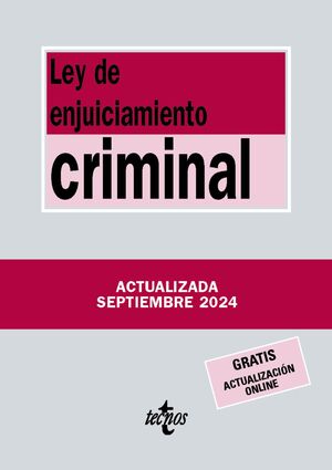 LEY ENJUICIAMIENTO CRIMINAL 2024