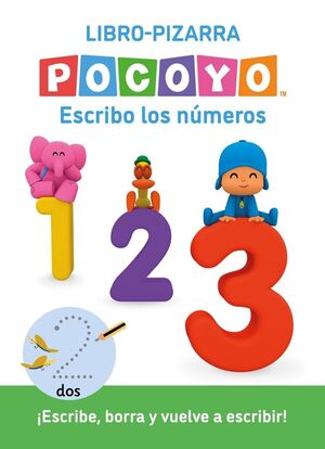 POCOYÓ. LECTOESCRITURA - ESCRIBO LOS NÚMEROS (LIBR