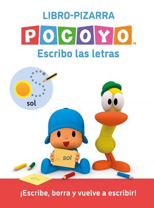 POCOYÓ. LECTOESCRITURA - ESCRIBO LAS LETRAS (LIBRO